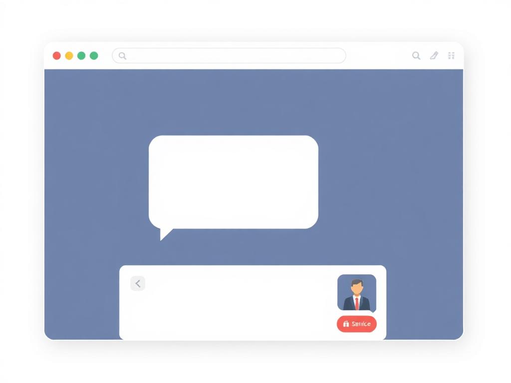 Voorbeeld van een chatbot op een website